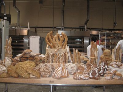 final bread display from the SFBI whole grain course
