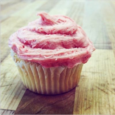 strawberry cupcake