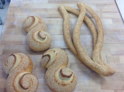 Semolina bread of the month from 2013