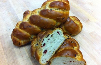Cranberry Walnut Braids