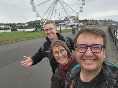 the promenade in Largs