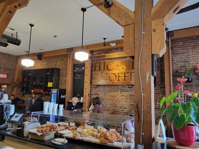 View from my bakers bench at Union Pacific Coffee, Victoria
