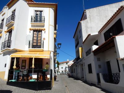 Bread bakery down a narrow side street
