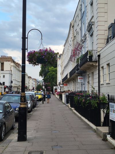 Our street near Victoria Station, London