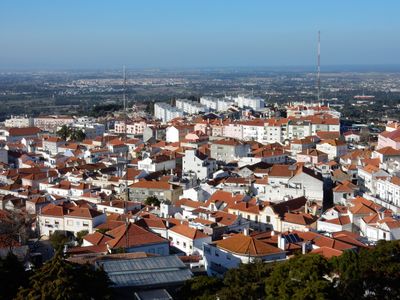 Palmela from the top of the castle