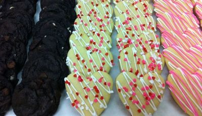 Valentines cookies