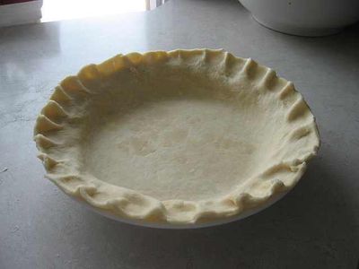 crust ready for baking