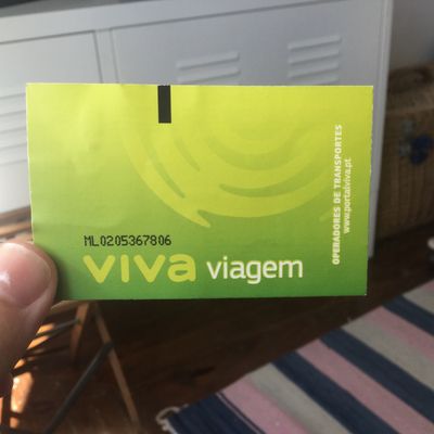 The extremely useful Via Viagem card