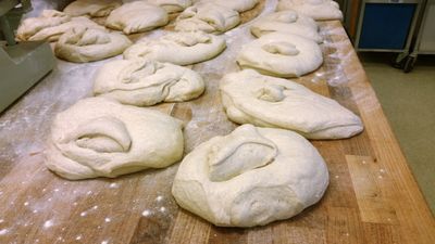 The divided sourdough
